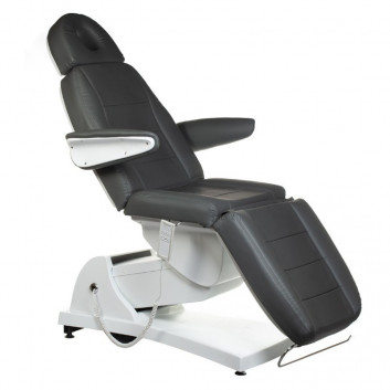 Elektryczny fotel kosmetyczny Bolonga BS szary BG 228