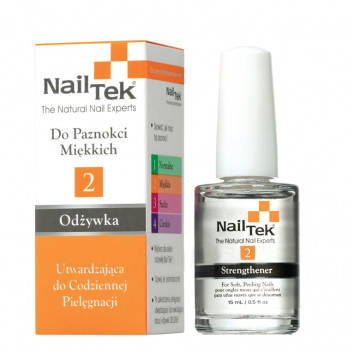 Odżywka do paznokci utwardzająca do codziennej pielęgnacji NailTek Intensive Therapy Nr 2