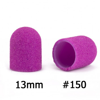 Kapturki do pedicure 13 mm gradacja 150 10 szt ABS Podo AlleMed Fioletowy Purple