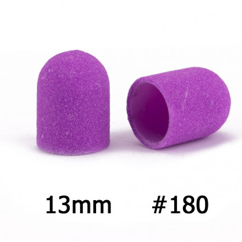 Kapturki do pedicure 13 mm gradacja 180 10 szt ABS Podo AlleMed Fioletowy Purple