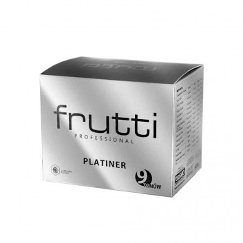 Rozjaśniacz do włosów z węglem bambusowym Frutti Platiner 500 g