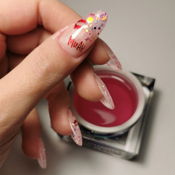 Żel do paznokci Allepaznokcie żel budujący Perfect French Transparent Pink 50ml