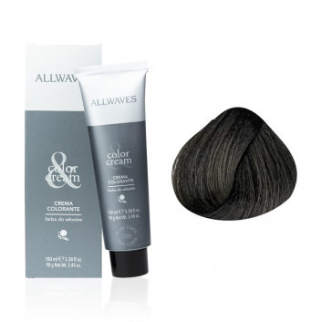 Farba do włosów Allwaves Cream Color kminek 2.01 100 ml