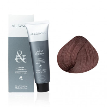 Farba do włosów Allwaves Cream Color mahoniowy jasny kasztan 5.5 100 ml