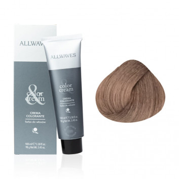 Farba do włosów Allwaves Cream Color cappucino 7.32 100 ml
