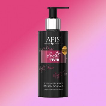 Rozświetlający balsam do ciała Apis Night Fever 300 ml