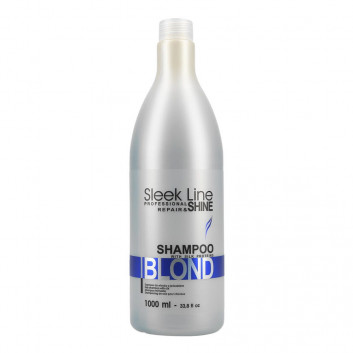 Szampon do włosów blond siwych i rozjaśnianych Stapiz Sleek Line Blond 1000 ml