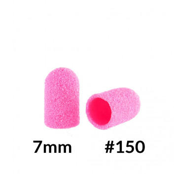 PACZKA Kapturki do pedicure 7 mm gradacja 150 10 szt ABS Podo AlleMed Różowy Pink