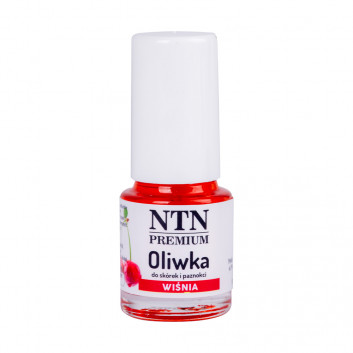 Oliwka do skórek i paznokci NTN Premium o zapachu wiśniowym 5 ml Nr 12