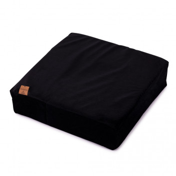 Poduszka kwadratowa na siedzisko Diamond Black