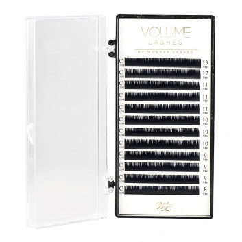 Rzęsy volume C 0,04 mix Wonder Lashes 8-13mm