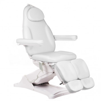 BS Elektryczny fotel kosmetyczny Modena Pedi biały BD-8294