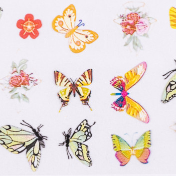 Folia transferowa Butterflies 100 cm Nr 9