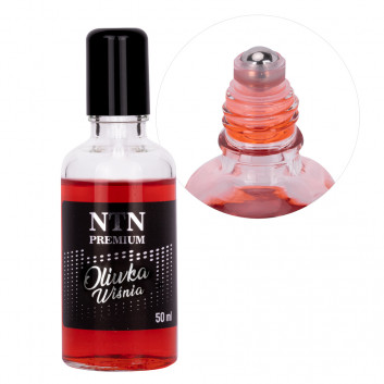 Oliwka regenerująca skórki i paznokcie roller ball z kulką NTN Premium o zapachu wiśni 50ml