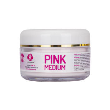 Puder akrylowy do paznokci Pink Medium Acrylic Powder 30g Nr 4