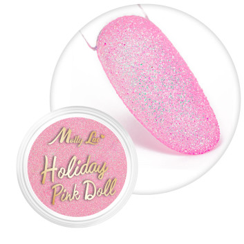 Efekt do paznokci Holiday Pink Doll MollyLac 1g Nr 2