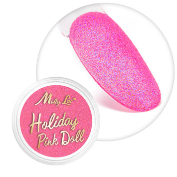 Efekt do paznokci Holiday Pink Doll MollyLac 1g Nr 5