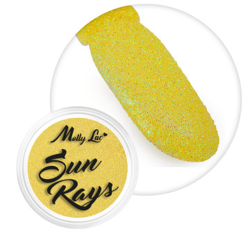 Pyłek do paznokci Sun Rays MollyLac 1 g Nr 2