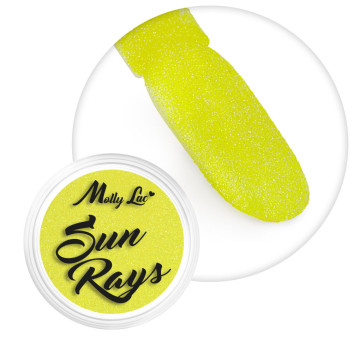 Pyłek do paznokci Sun Rays MollyLac 1 g Nr 3