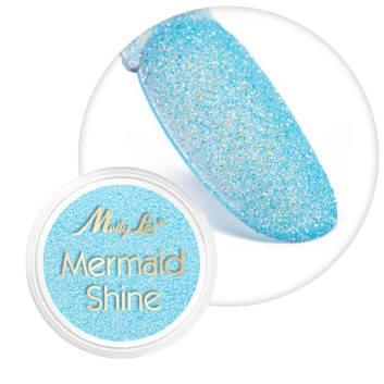 Pyłek do paznokci Mermaid Shine MollyLac 1 g Nr 1