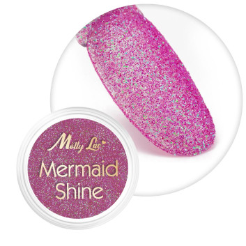 Pyłek do paznokci Mermaid Shine MollyLac 1 g Nr 6