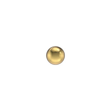 Kolczyki złote kuleczki 3mm 7531-0300