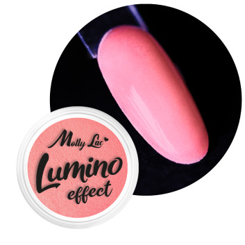 Pyłek do paznokci świecący w ciemności MollyLac Lumino Effect Nr 5