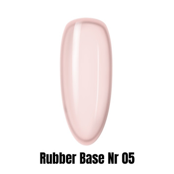 Rubber Base baza kauczukowa półtransparentna 1kg HEMA/Di-HEMA Free nr 05