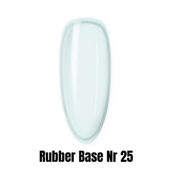 Rubber Base baza kauczukowa półtransparentna 1kg HEMA/Di-HEMA Free nr 25