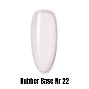 Rubber Base baza kauczukowa półtransparentna 1kg HEMA/Di-HEMA Free nr 22