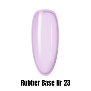 Rubber Base baza kauczukowa półtransparentna 1kg HEMA/Di-HEMA Free nr 23