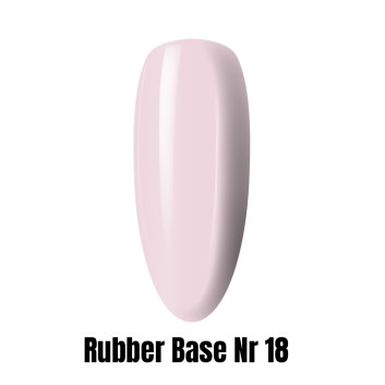 Rubber Base baza kauczukowa cover 1kg HEMA/Di-HEMA Free nr 18