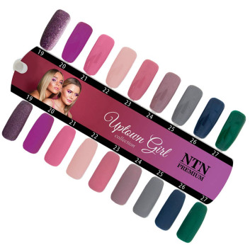 Wzornik Ntn Premium Uptown Girl Collection połysk i mat 9 kolorów