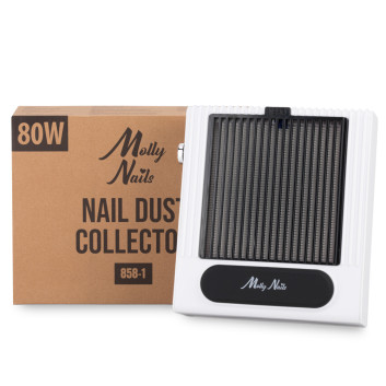 Pochłaniacz pyłu 80W kasetowy Molly Nails 1-wiatrakowy biały white 858-1