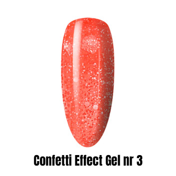 Confetti Effect Gel NR 3 HEMA/Di-HEMA Free 1KG