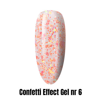 Confetti Effect Gel NR 6 HEMA/Di-HEMA Free 1KG