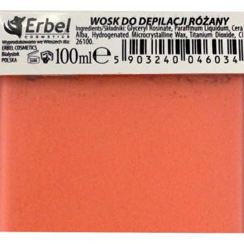 ERBEL - Wosk do depilacji Pink 100ml