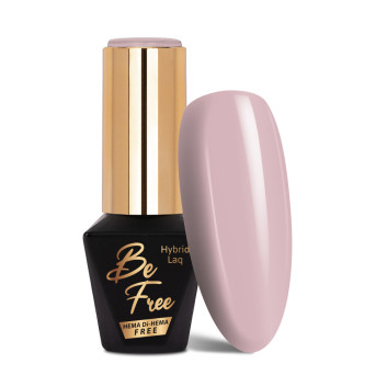 Lakier hybrydowy Molly Nails BeFree Elegance Classic nude HEMA/Di-HEMA Free 10g Nr 3
