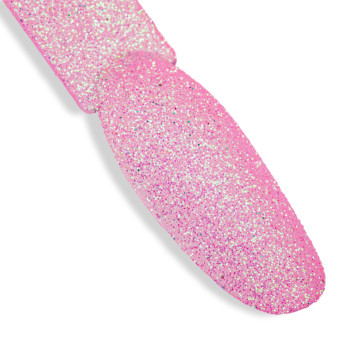 Pyłek do paznokci Sequin Quartz Effect Shocking Pink Nr 9