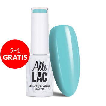 5+1gratis Lakier hybrydowy AlleLac Ice Candy Collection 5g Nr 18