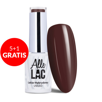 5+1gratis Lakier hybrydowy AlleLac Coffee & Chocolate Collection 5g Nr 52