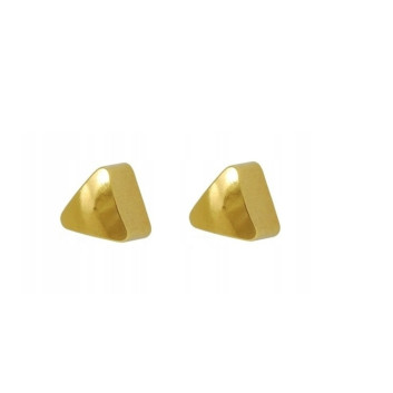 Kolczyki Studex Plus triangle złoto