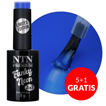 5+1gratis Funky Neon Base 2w1 NTN Premium Nr 4 baza średnio elastyczna 5g