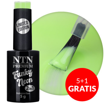 5+1gratis Funky Neon Base 2w1 NTN Premium Nr 3 baza średnio elastyczna 5g