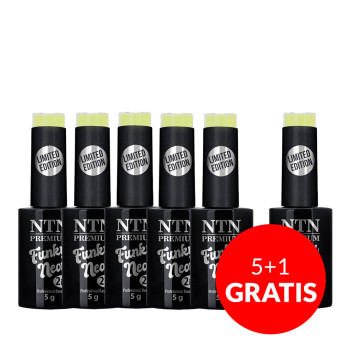5+1gratis Funky Neon Base 2w1 NTN Premium Nr 2 baza średnio elastyczna 5g