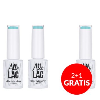 2+1gratis Lakier hybrydowy AlleLac Ice Candy Collection 5g Nr 18