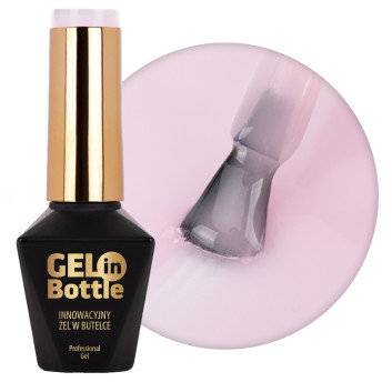 Żel do paznokci w butelce z pędzelkiem wielofunkcyjny Gel in Bottle Molly Nails Icy Pink 10g