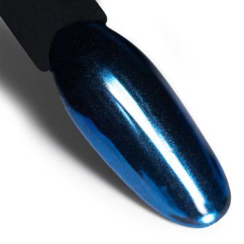 Pyłek lustrzany efekt do zdobień paznokci MollyLac Glass Effect Blue Nr 8