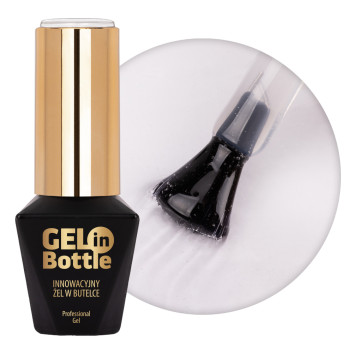 Żel do paznokci w butelce z pędzelkiem wielofunkcyjny Gel in Bottle Molly Nails Clear 10g