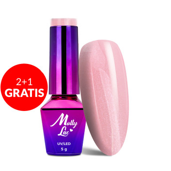 2+1gratis Lakier hybrydowy MollyLac Miss Iconic Sublime 5g Nr 510